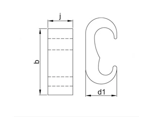 Offset E Type C-Connectors Daigram