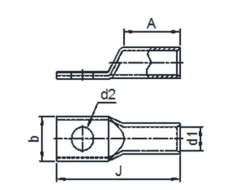 Short Barrel One Hole Lug Fig.1