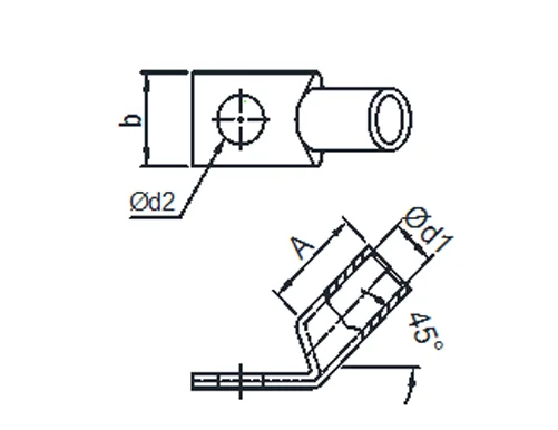 Short Barrel One Hole Lug Fig.2