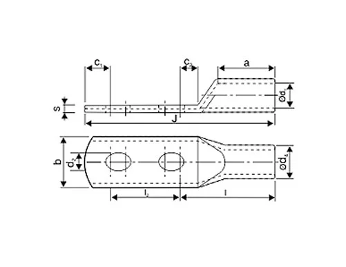 cable lug daigram