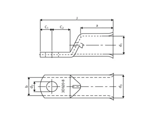 Circuit Breaker Tubular Lugs Diagram