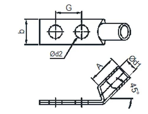 Short Barrel Two Hole Lug Fig.2