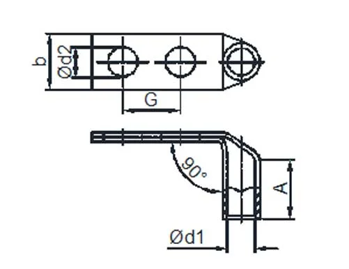 Long Barrel Two Hole Lug Fig 3