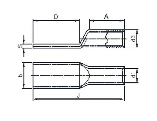 Long Barrel Blank Tongue Lug Diagram